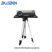 Zhuozhen Projector Bracket For Home Office Dangbei ZEEMR Xming Formovie All Projectors Below 20kg Large Size Adjustable Tripod