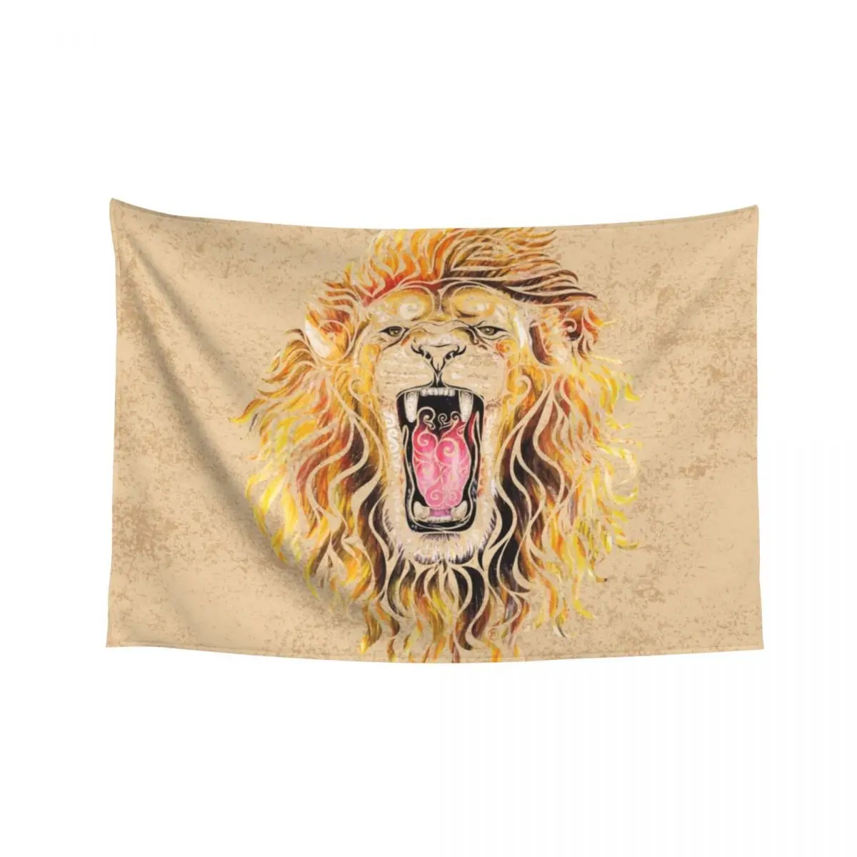 

Swirly Lion Tapestry Wall Art Decorations For Your Bedroom Cute Room Things Tapestry