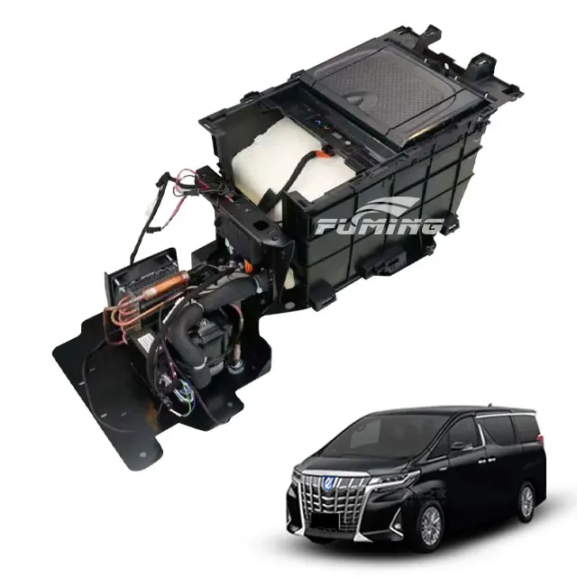 

30 Series And 40 Series Toyota Alphard Car Center Console Armrest Box With Interior Compressor And Refrigerator