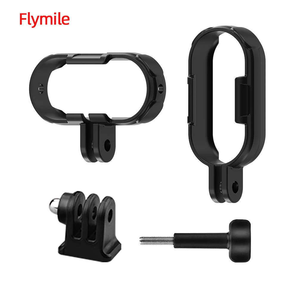 

Fymile Adapter Protective Frame for Insta360 GO3S Expansion Bracket Mount Camera Horizontal Vertical Frame Photography Accessory