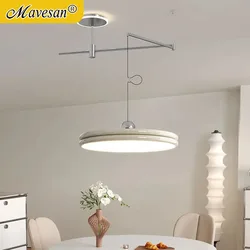 Scalable Restaurant Dining Table Pendant Light Nordic Modern Personalized Bauhaus Rocker Design Hanging Lamp Study Light Fixture