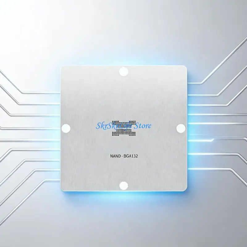 E65E Accurate Precise Cut BGA78 To BGA152 Stencil 6 Size for Chip Reballing Drive U Disk DDR5 Memory Repair