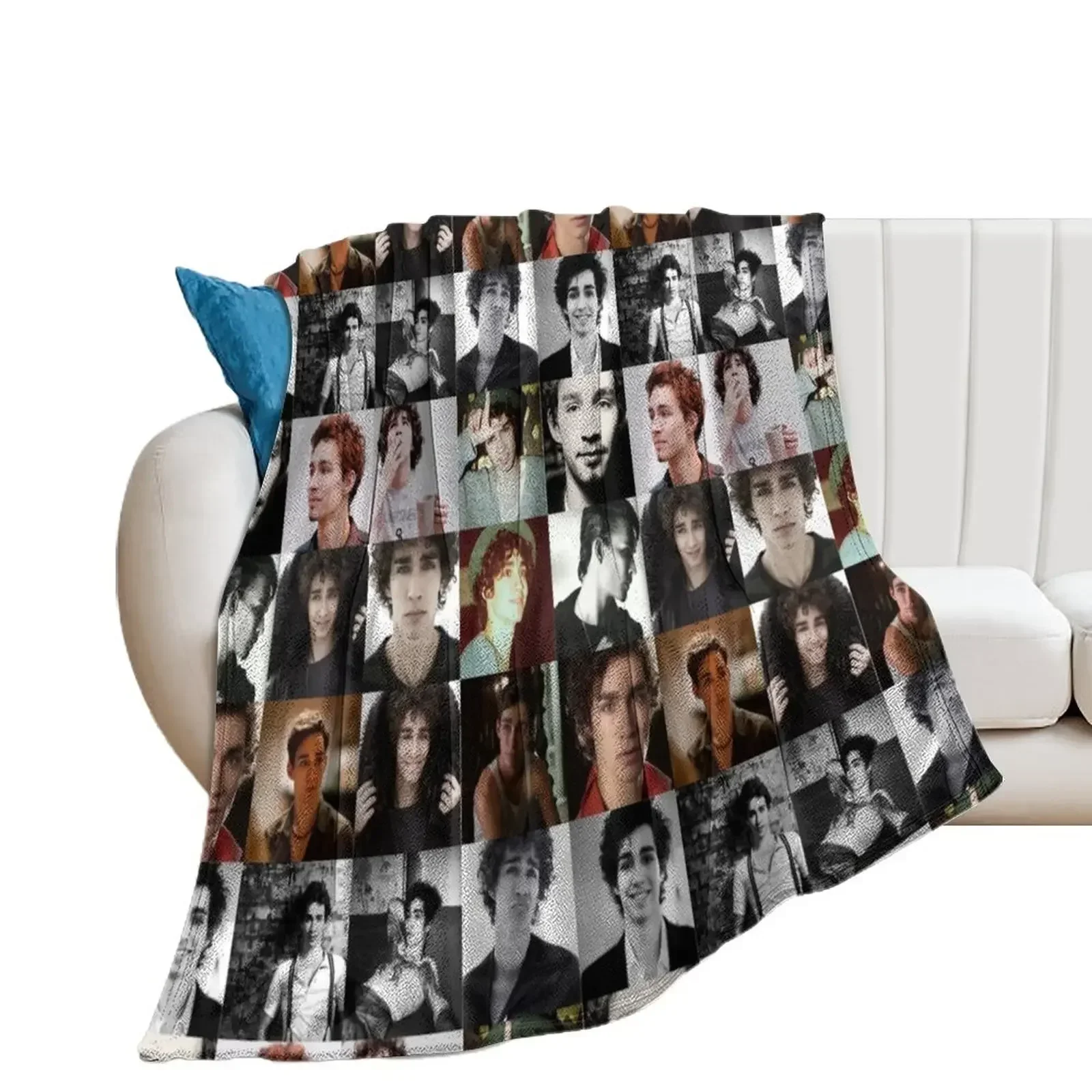 Robert Sheehan Throw Blanket Fashion Sofas Furrys Blankets