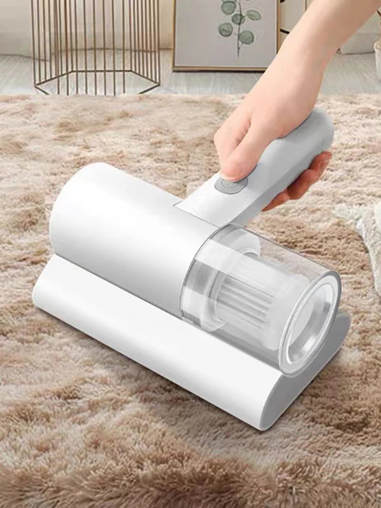 1200 MAH Cordless Vacuum Cleaner 10 KPa Powerful Suction Bed Vacuum Cleaner for Cleaning Bed Pillows Clothes Sofa Carpet