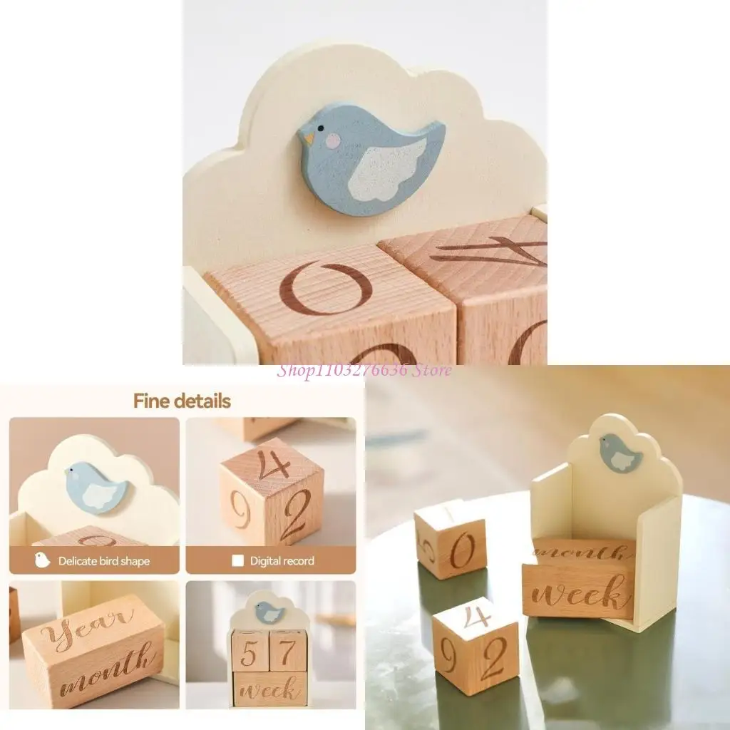 

R6FD 1 SET Baby Milestones блокирует фотосессии реквизиты для захвата момента роста