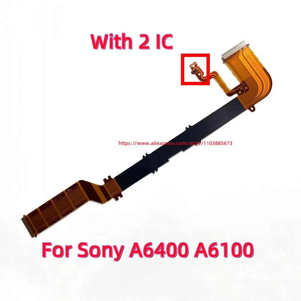 

NEW For Sony A6400 A6100 LCD Flex Display Flexible Screen Hinge Cable FPC ILCE-6400 ILCE6400 Alpha ILCE 6400 6100