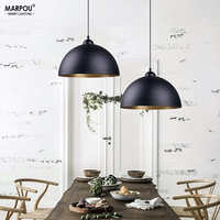 MARPOU LED Chandelier Ceiling Lamp Corded Suspension Lamp Socket Base E27 Lamps Restaurant Living Room Bedroom Indoor Home Decor