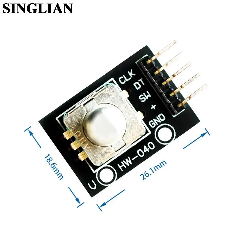 10PCS KY-040 360 Degree Rotary Encoder Module For Arduino