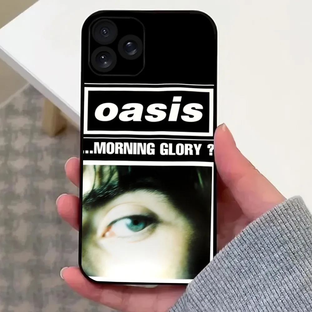 Band O-Oasis Definitely Maybe Phone Case For iPhone 8 11 12 13 14 15 Mini X XR XS PRO MAX Plus Shell