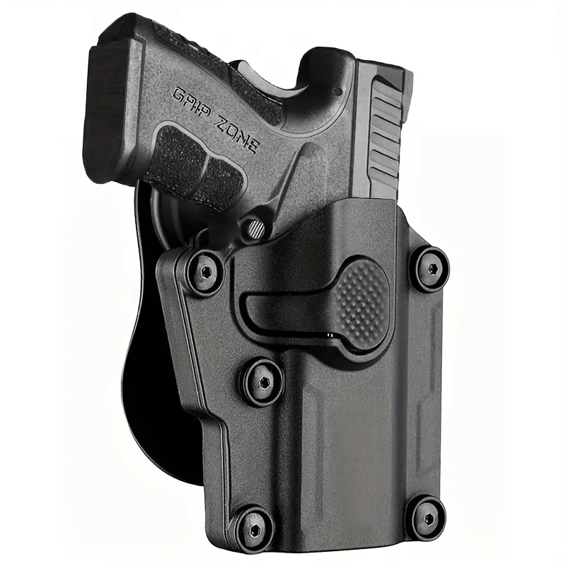 

Universal Full-Size Tactical Pistol Holster Right-Handed With Quick-Draw Compatible With G17 M&P And 70+ Models Pistol Holster