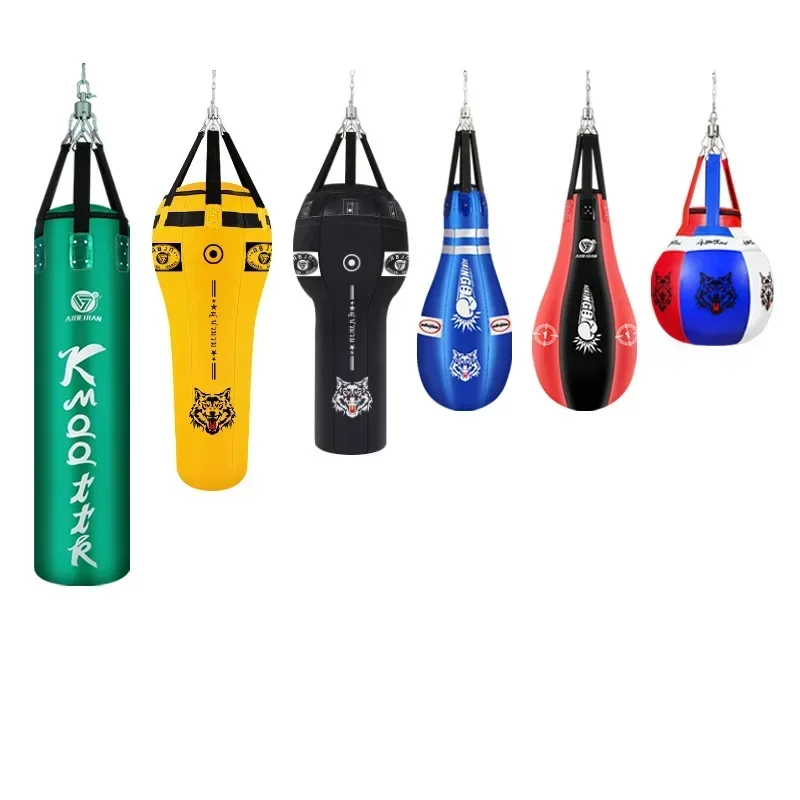 Thai professional boxing sandbag household bowling pear-shaped water drop uppercut ball-shaped special-shaped Sanda hanging