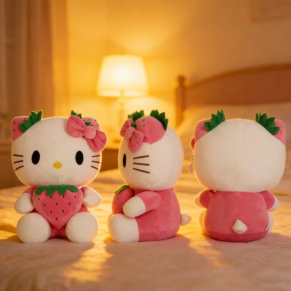 มีสินค้าในสต็อก 22 ชิ้น ตุ๊กตาเฮลโลคิตตี้น่ารัก ของเล่นตุ๊กตาอนิเมะน่ารัก หมอนตุ๊กตา ของเล่นตุ๊กตาสัตว์ ของเล่นเด็ก ตุ๊กตาตกแต่ง ของขวัญวันเกิด