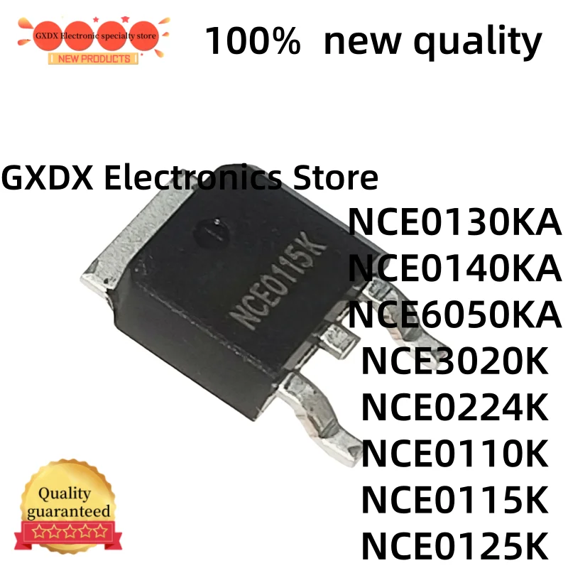 10-20 pcs 100% brand new and high quality NCE0130KA NCE0140KA NCE6050KA NCE3020K NCE0125K NCE0224K NCE0110K NCE0115K TO-252 MOSF