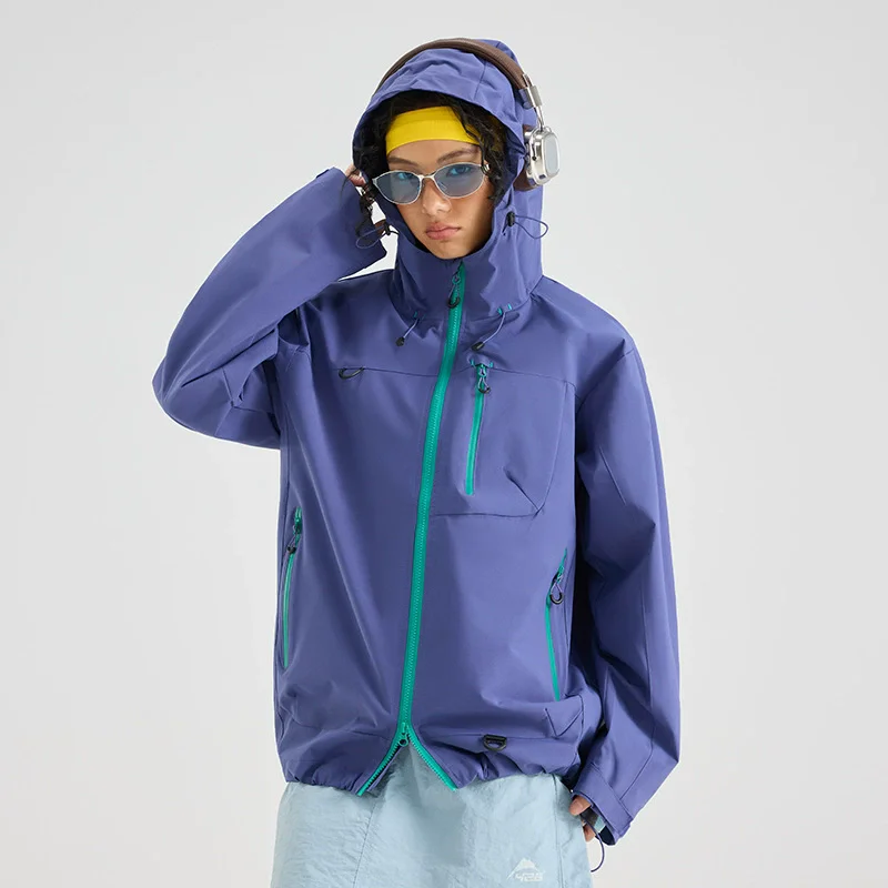 

2026 Women's Waterproof Cycling Jacket Trekking Camping Mountaineering Windbreaker Unisex Outdoor Sport Windproof Rain Coat