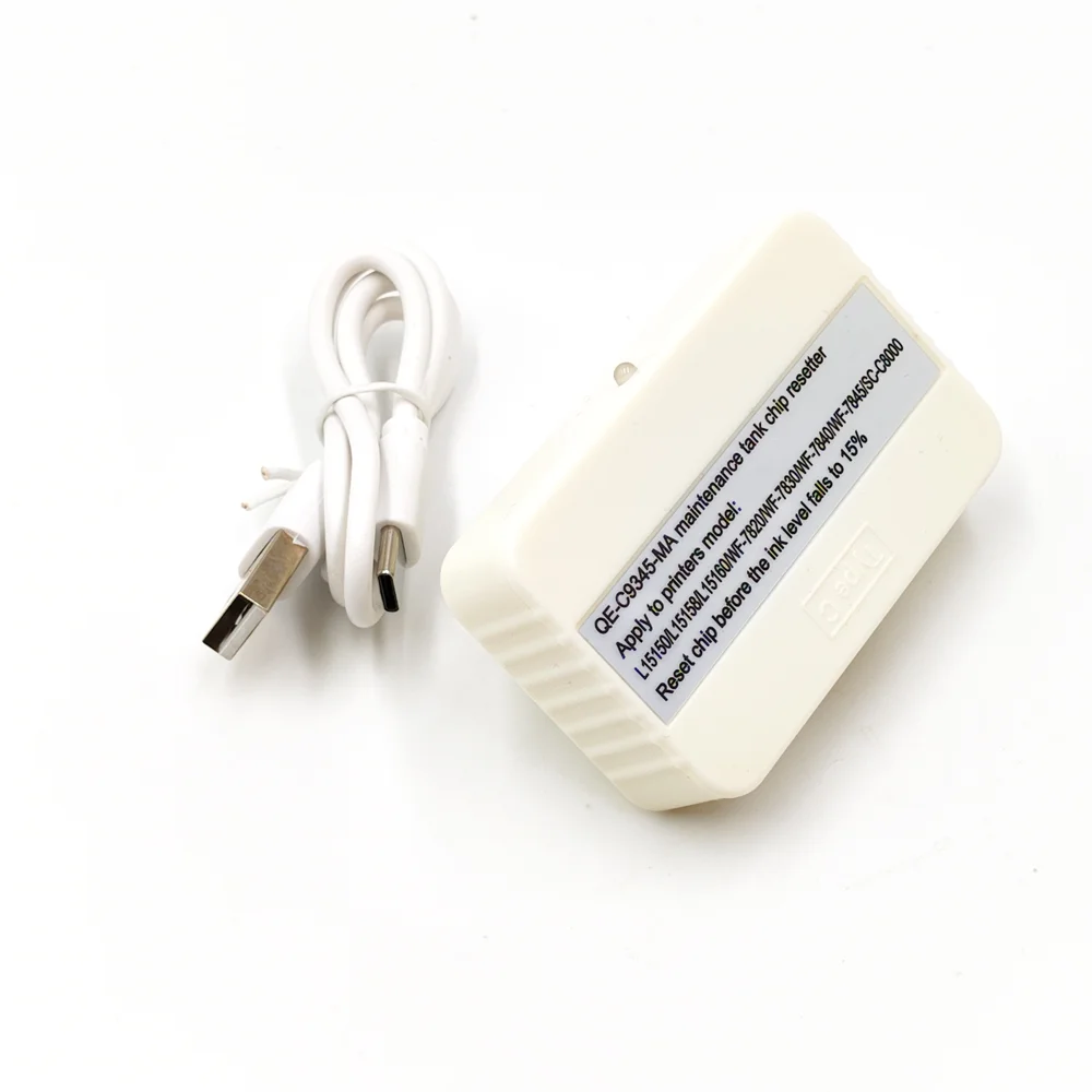 

C9345 Chip Resetter For Epson L8050 ET-5800 L15150 L15160 L15158 L15168 WF-7820 WF-7840 7845 ET-16150 ET-16600 Maintenance Tank