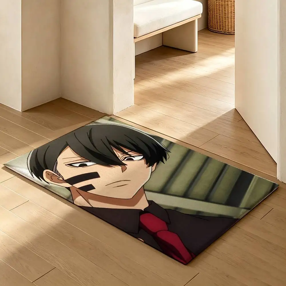 COOL T-TOUGEN ANKI Naito Mudano  Soft Absorbent Decorative Floor Mat for Bathroom Entryway Living Room