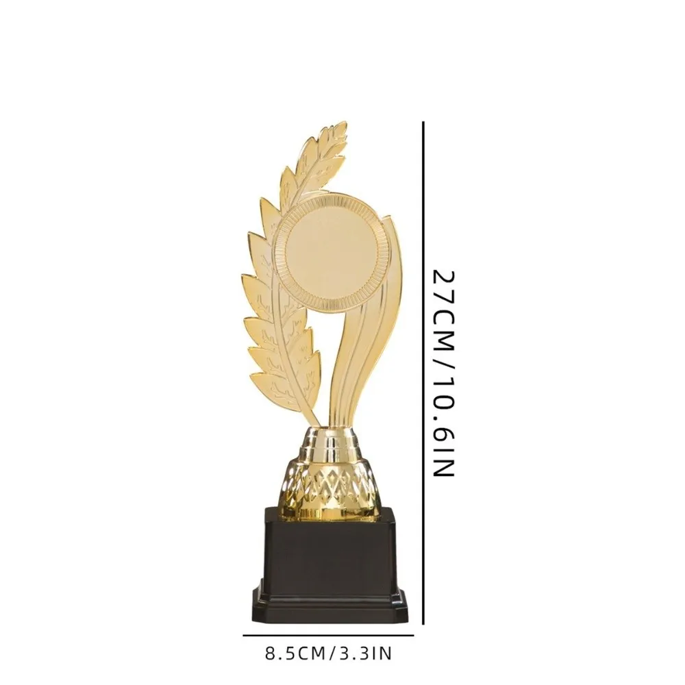 

24/27/30cm Trophy Cup Golden Design Mini Size Award Trophy Unique Design Plastic PP Winner Award Swimming Games