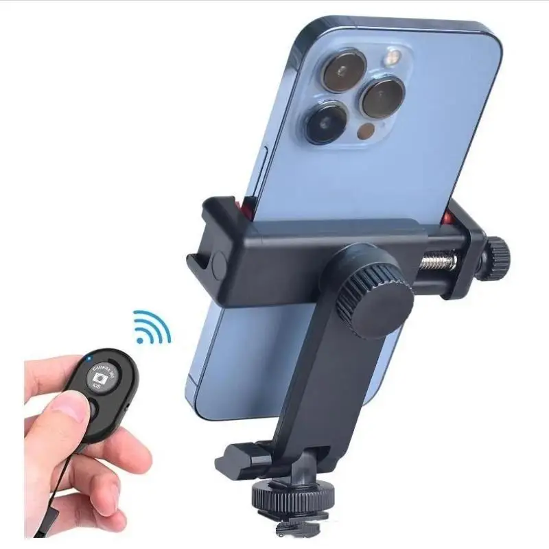Camera Hot Shoe Phone Tripod Mount Holder Mobile Smartphone Support Cold Shoe Adapter For Phone Photography Accessories