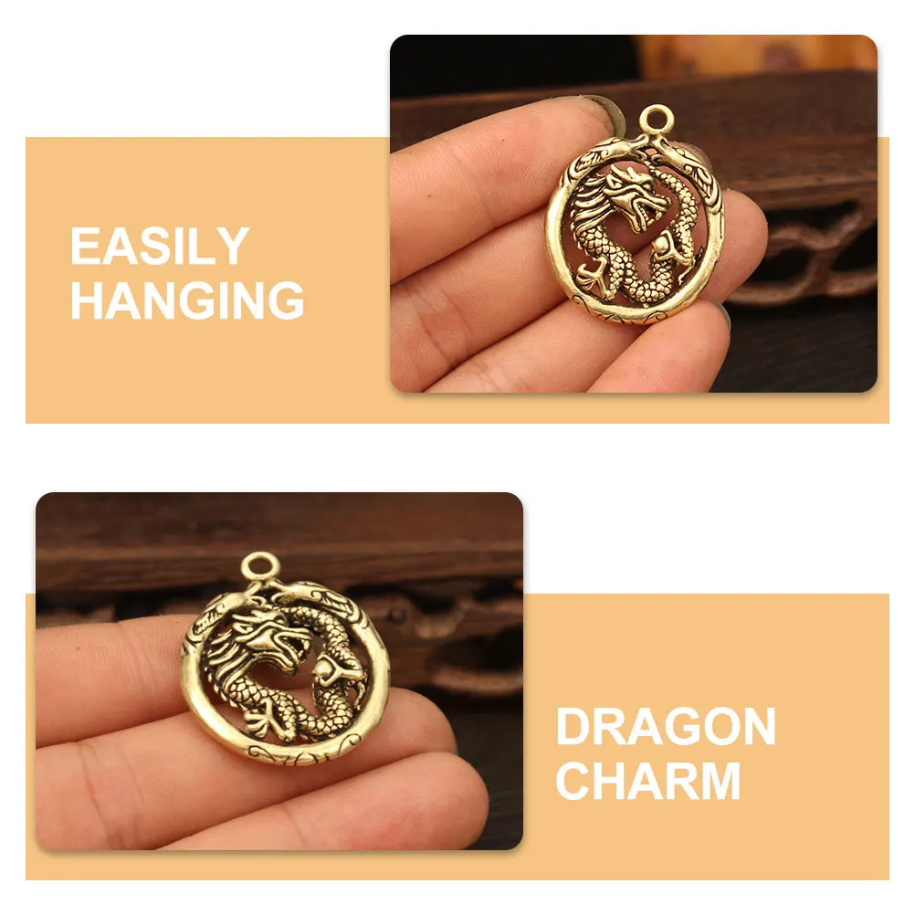 

8 Retro Women Pendant Charm Pendants Brass Charms Vintage Necklace Accessories for DIY Jewelry Decor Women Pendant
