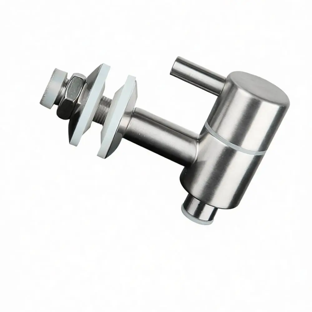 304 Stainless Steel Wine Jar Spigot Beverage Dispenser Faucet With Filter For Drink Container Liquid Control Valve