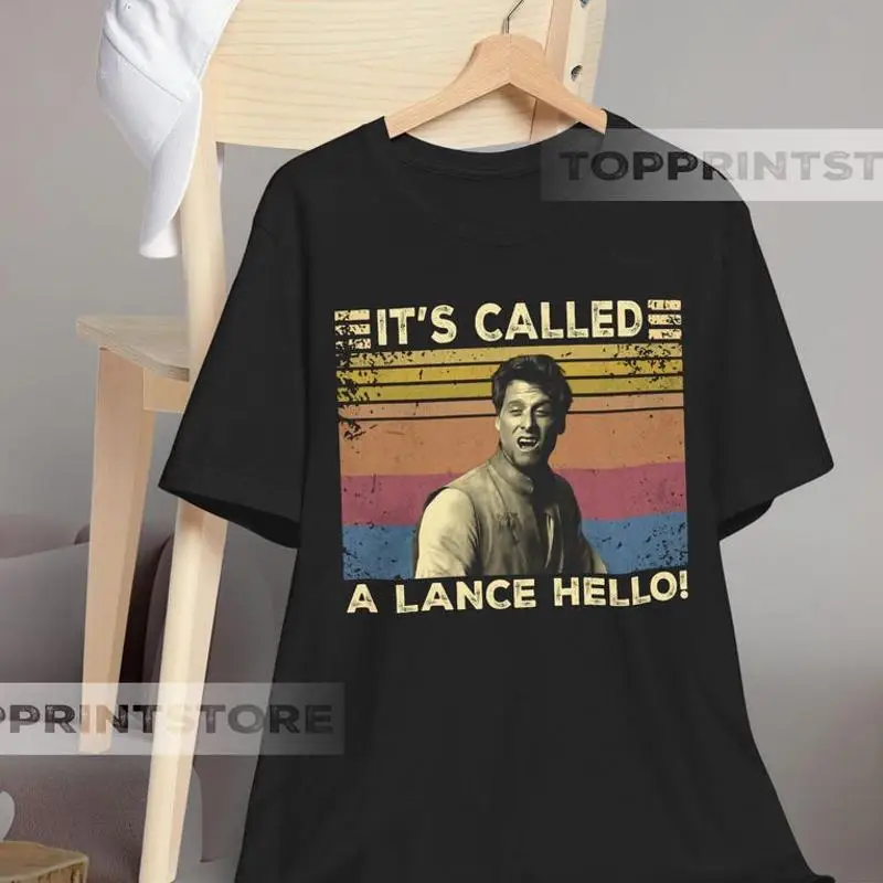 A Knight's Tale It's Called A Lance Hello Quote Funny Movie Fan Art T-Shirt