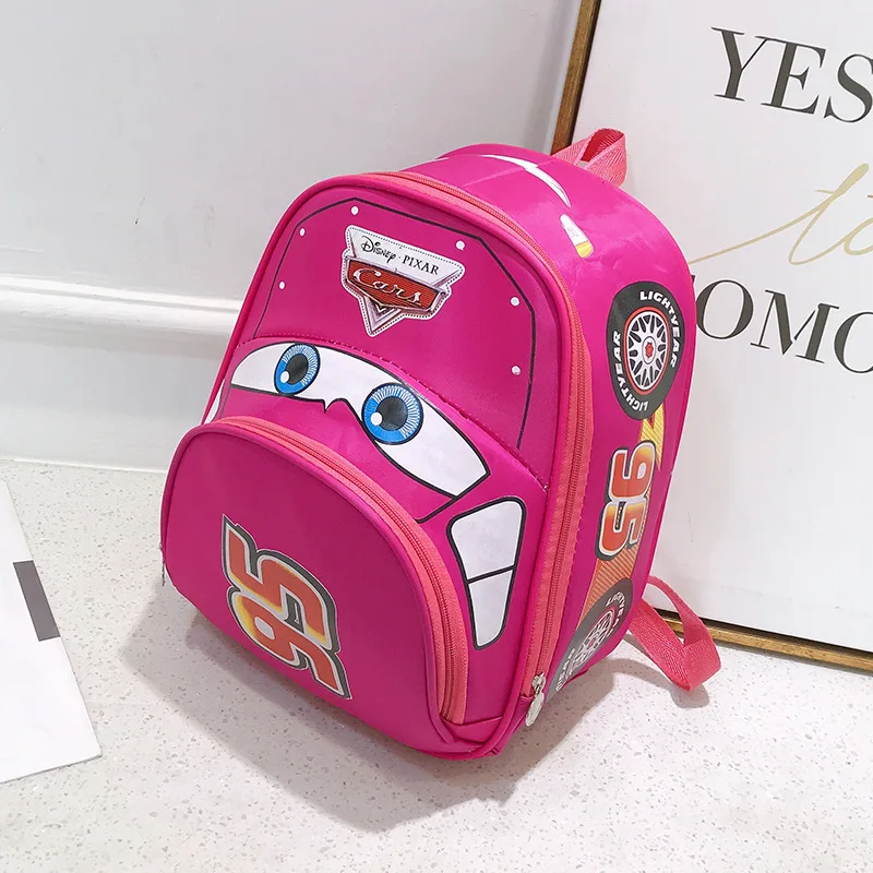 School Bag 2021 New Children\'s Schoolbag Car Story Cartoon Animation Kindergarten Mengbao 3-6 Year Old Backpack