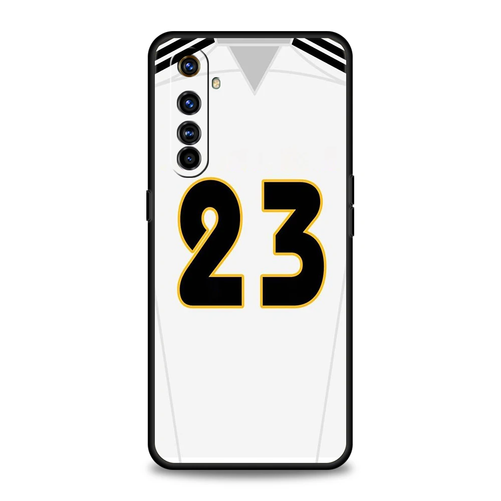 FootBall Number Soft Case For Oppo A12 A16 A74 A76 A15 A52 A53 A54 Find X5 Reno6 Z Reno7 SE Pro 5G A9 2020 Phone Shell Fundas