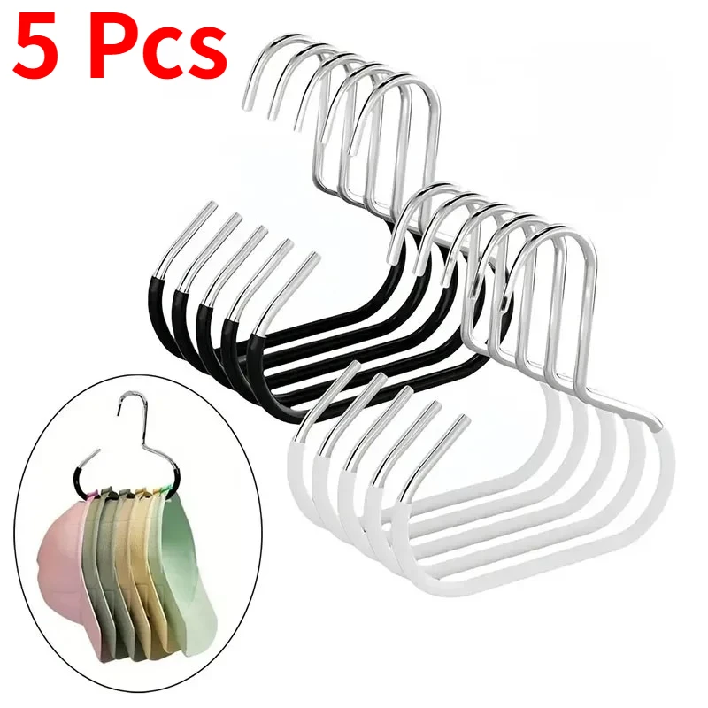 

1-5pcs Baseball Cap Hat Rack Organizer Stainless Steel Hat organizer Hanger Hanging Cap Holder Non-Slip Wall MountHook Organizer