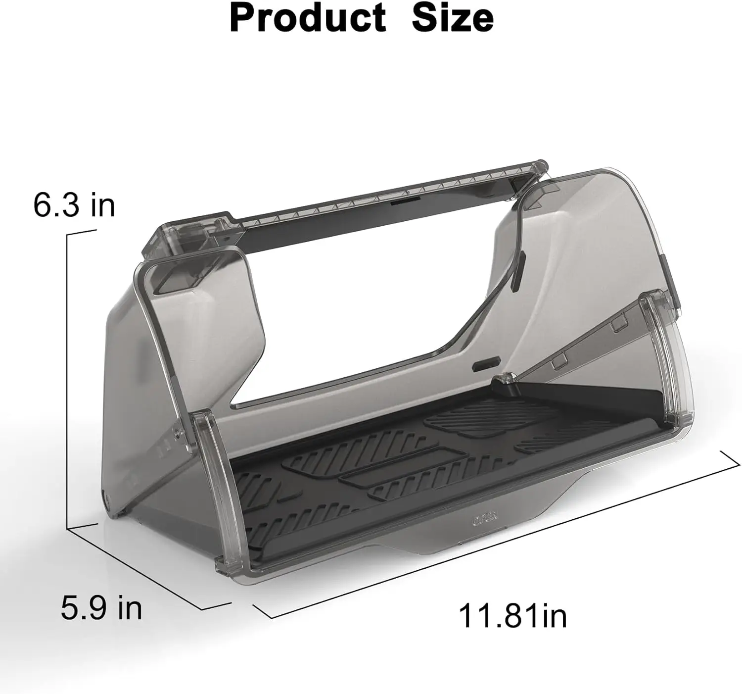 On Sale Model 3 Highland Hideable Storage Box Beneeth Screen Model Y Center Console Organizer Tray With Anti-Slip Silicone Pad