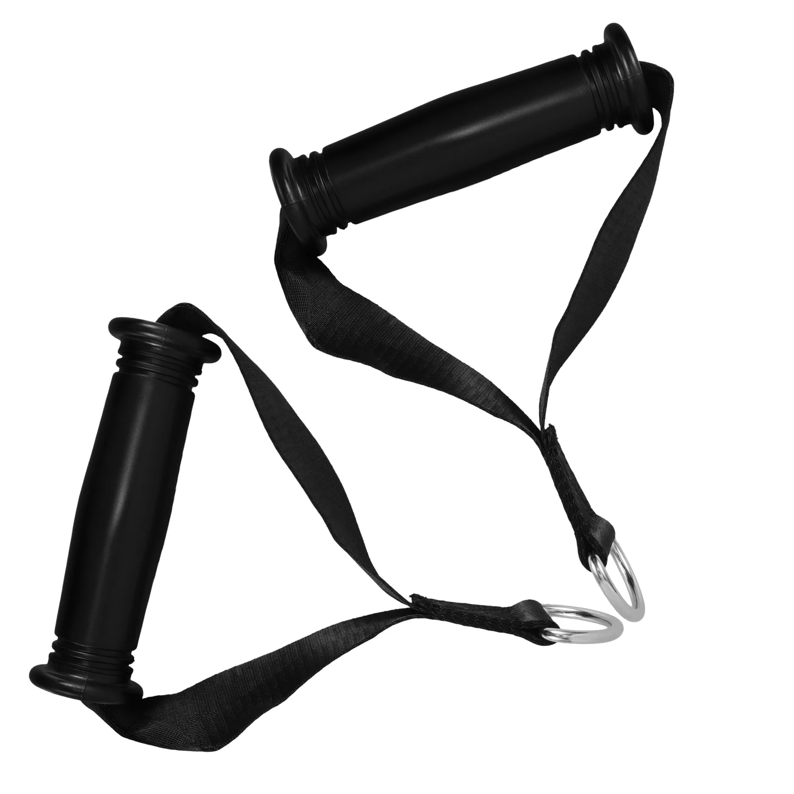 

2 Pcs Resistance Band Handles Ergonomically Designed Cable Machine Grips for Home Gym Professional Workout Plastic