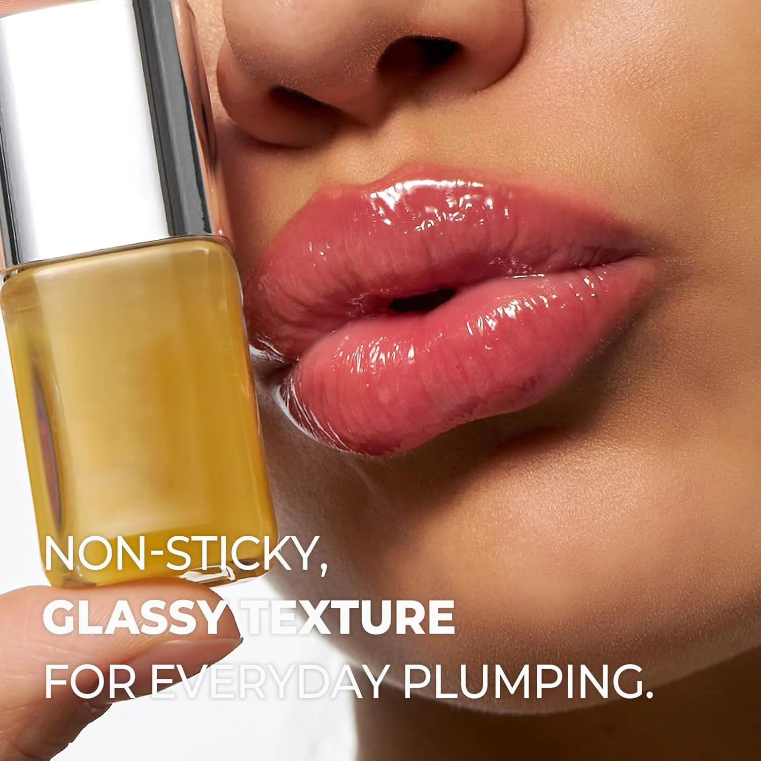 Spicy Lip Plumper, Hydrating Volumizing Lip Gloss for Fuller Plump Lips, Daily Moisturizing Lip Care Serum for Dry Cracked Lips