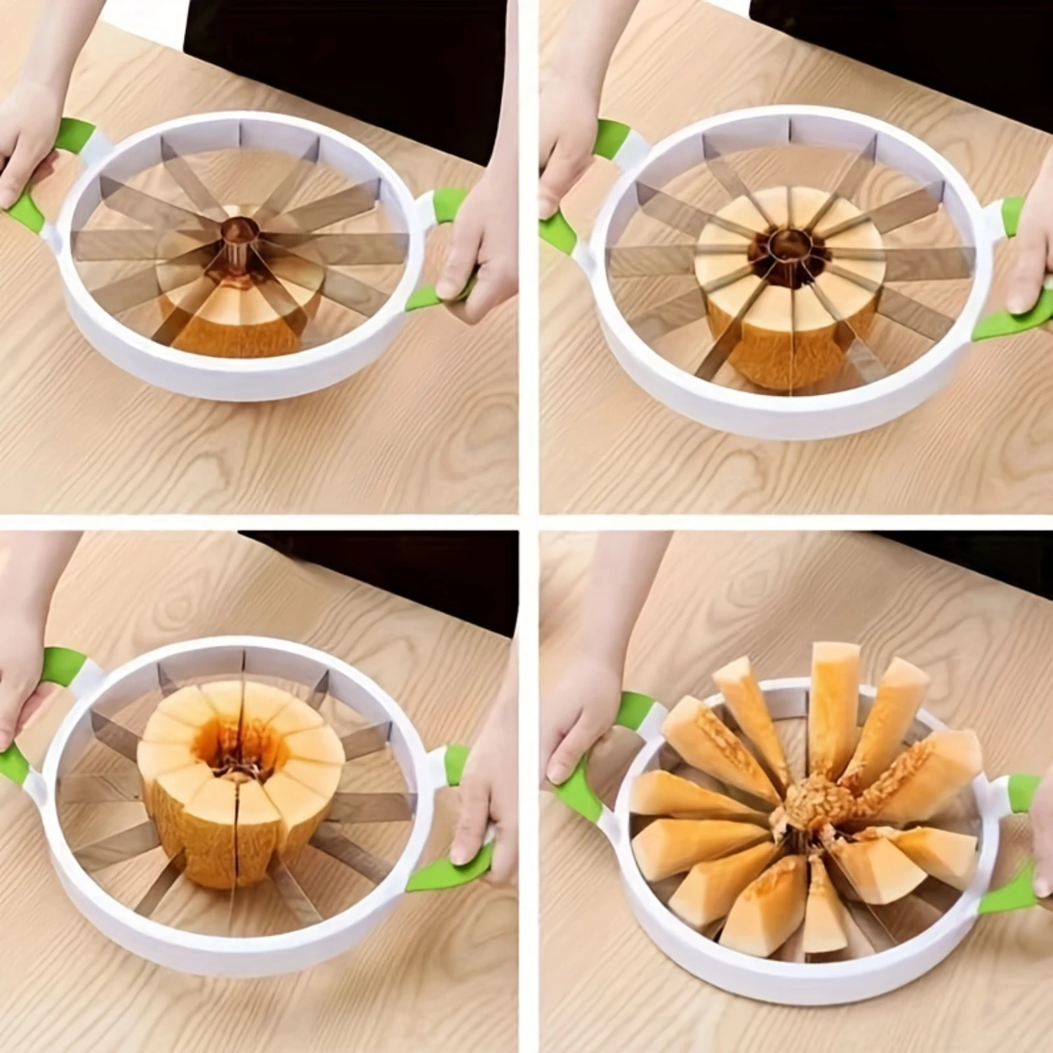 Steel Watermelon Slicer Cutter Multifunctional Fruit  Divider Easy and Quick Kitchen Tool