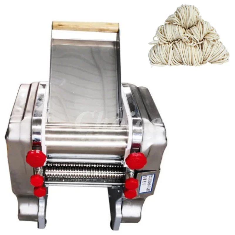 

Automatic Mini Fresh Noodle Making Machine Italy Pasta Maker Noodle Pressing Machine Kneading Machine Dough Roller Sheeter