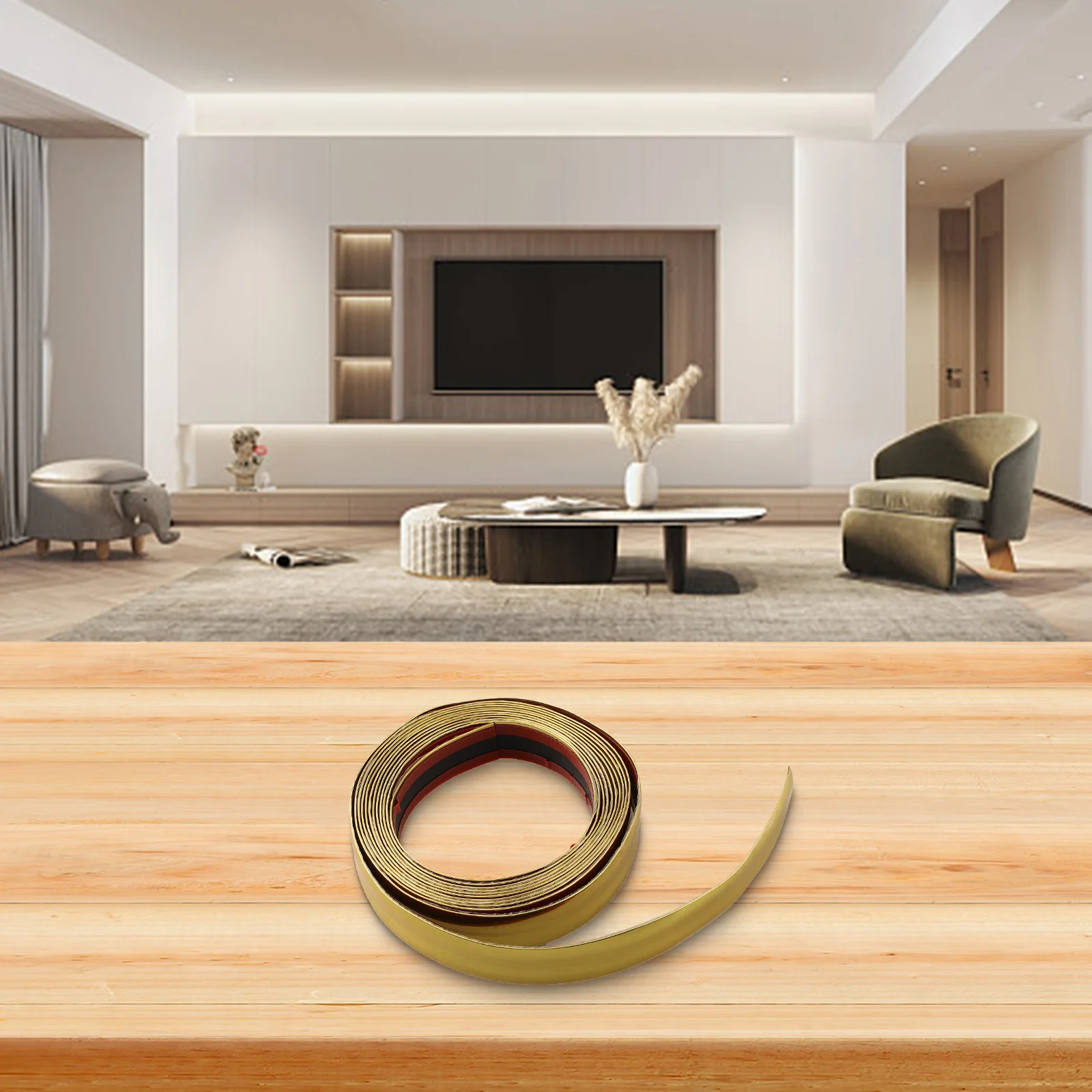 3cm*5m Corner for protection Soft Anti-collision Edge Protectors 3D Wall Trim 3D Wall Decor Waterproof Function 3cm Width