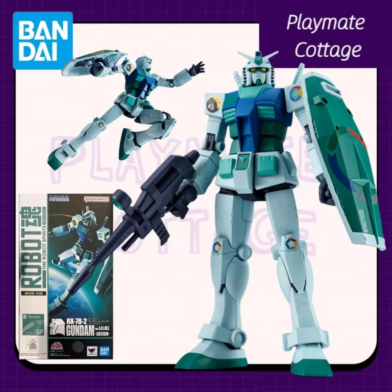 

In-Stock BANDAI Genuine THE ROBOT SPIRITS Anime Figure RX-78-2 GUNDAM Ver. Finished Goods Model Brand New Collectibles Gift