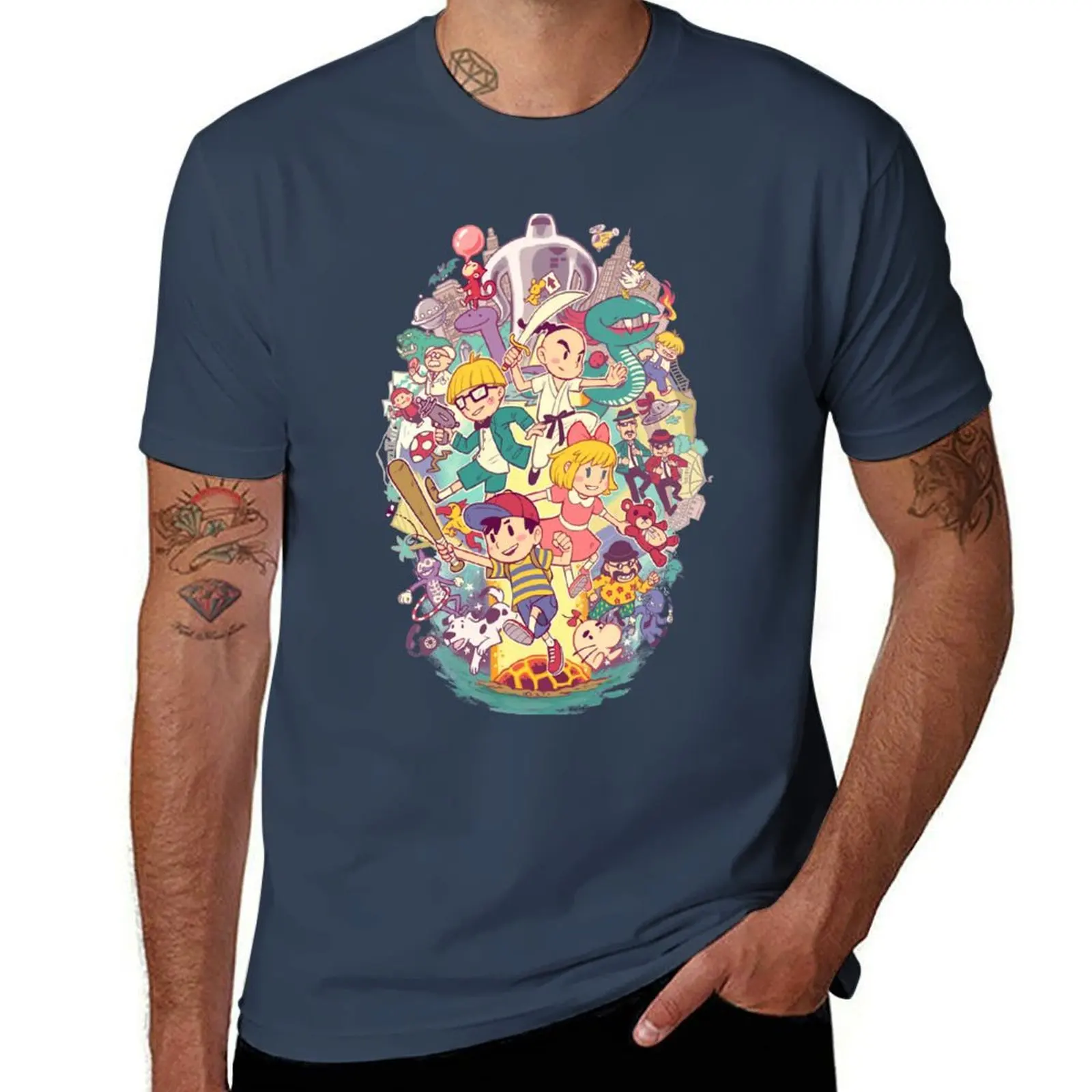 

Earthbound T-Shirt Christmas Theme Tee Top