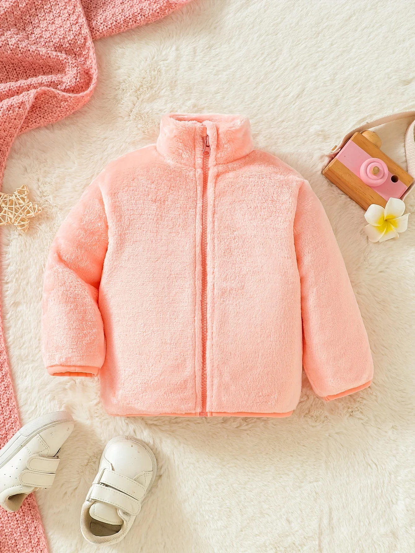 Baby Clothing Neutral - Giacca unisex in peluche con cerniera