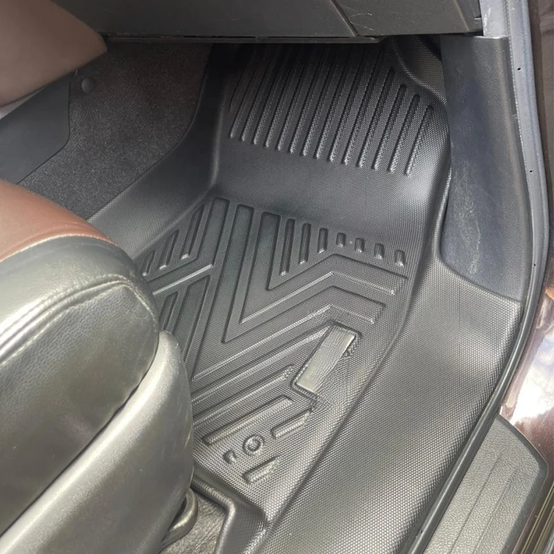 High Quality 5D Waterproof Deep Dish Car Floor Mats For Fortuner