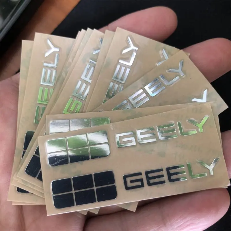Car Styling Body Decoration Stickers Decals for Geely Galaxy EX5 E5 EX2 L6 L7 EMI NO.1 Proton E.MAS 7 5 E8