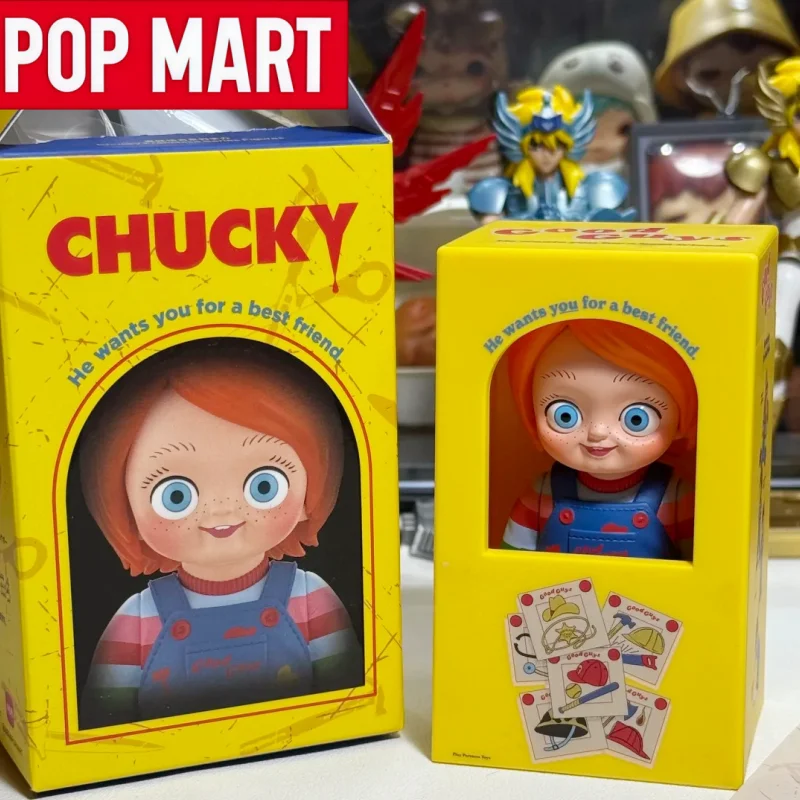 

POPMART Chucky Ghost Return Series слепая коробка ручная аниме-фигурка настольные игрушки коллекции орнамент оригинальная игрушка подарок на день рождения