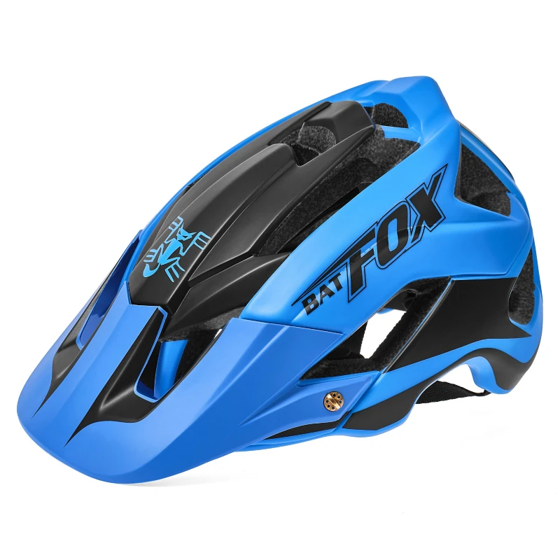 BATFOX bicycle helmet kids and adult skateboard scooter road mountain bike safety outdoor sports adjustable MTB cycling helmets