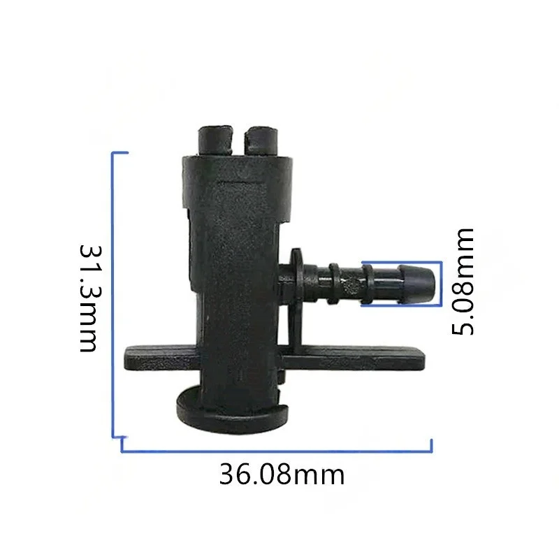 

return pipe L-shaped connector fuel injector fuel pipe three-way connector for Volkswagen Touareg diesel Audi Q7A6L 1pc