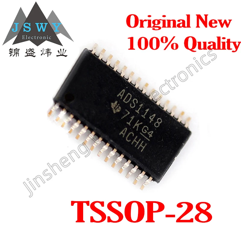 

5PCS Free Shipping ADS1148IPWR ADS1148 ADS1263IPWR 1263 Package TSSOP28 Digital-to-Analog Converters 100% Genuine Original Stock