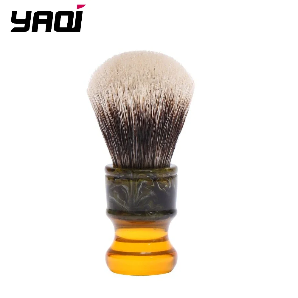 

YAQI 22MM Sagrada Familia Two Band Badger Hair Resin Handle Men Wet Shave Brushes