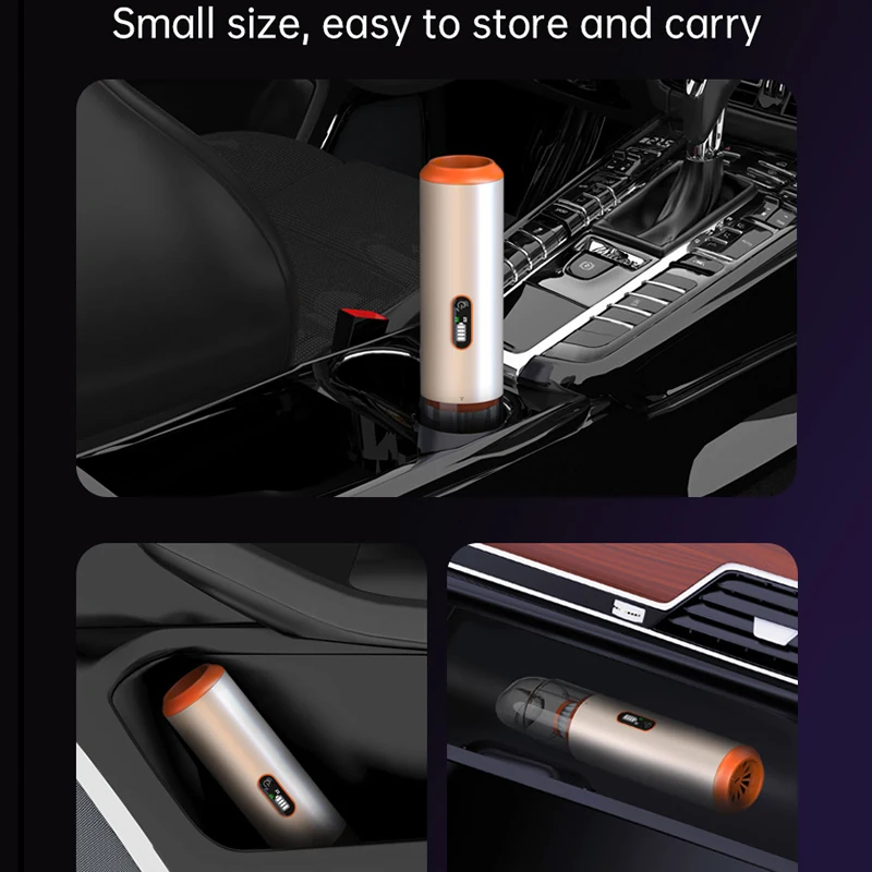 Xiaomi Youpin Car Vacuum Cleaner Digital Display Powerful Wireless Cleaner Strong Suction Portable Handheld Home Appliance New