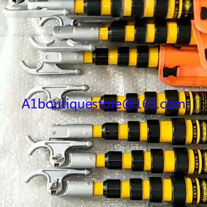 

Triangle Fiberglass FRP High Voltage Telescopic Hot Stick Operating Rod for Electric Power 3-10M