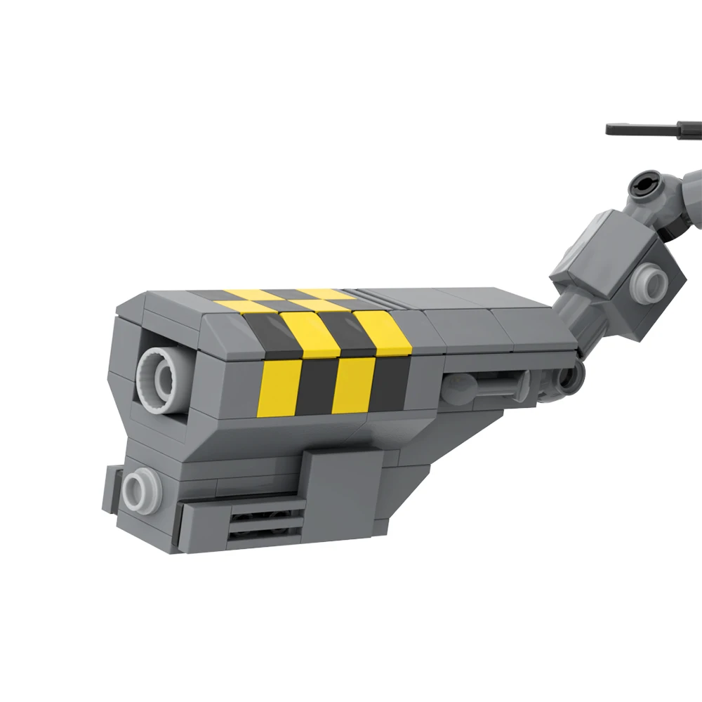 Bloques de construcción de ensamblaje MOC The Battle Robot, juguetes creativos DIY, es un gran regalo para los amantes de los bloques de construcción