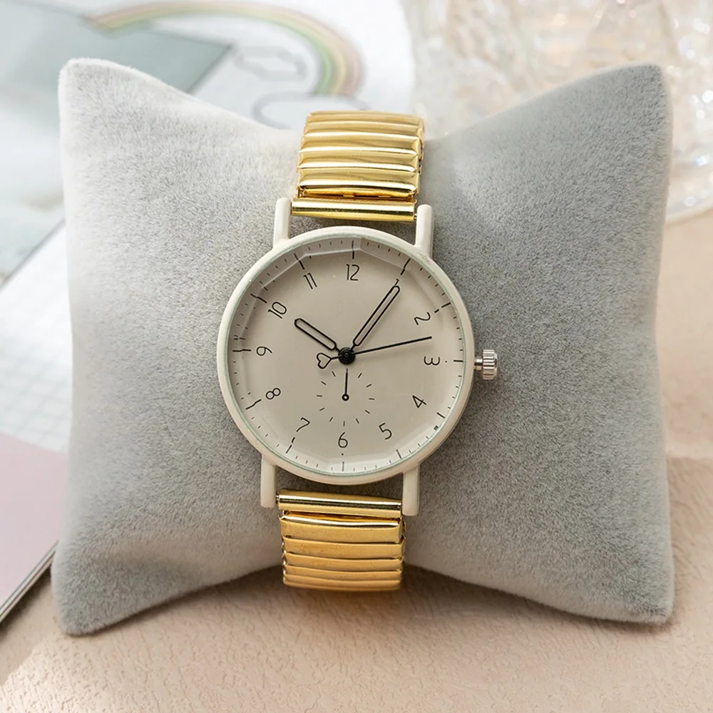 

Женские часы с эластичным ремешком, модные повседневные кварцевые часы с цифровым циферблатом, универсальные наручные часы для студентов, дропшиппинг, Reloj Mujer