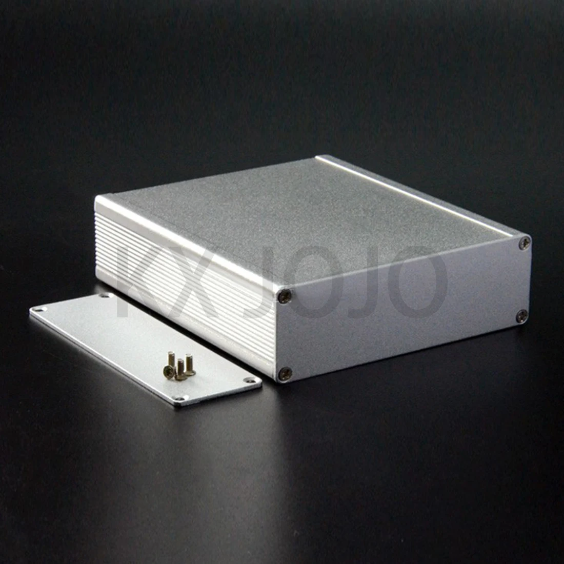 Aluminum Enclosure 95*30*130mm Integrated Electrical Box Type Circuit Board DIY Silver