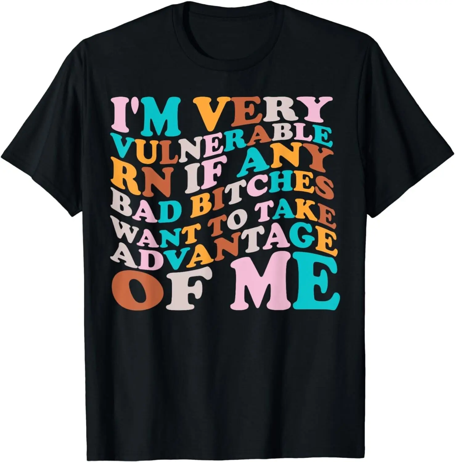 Retro I'm Very Vulnerable RN  Gift Unisex T-Shirt